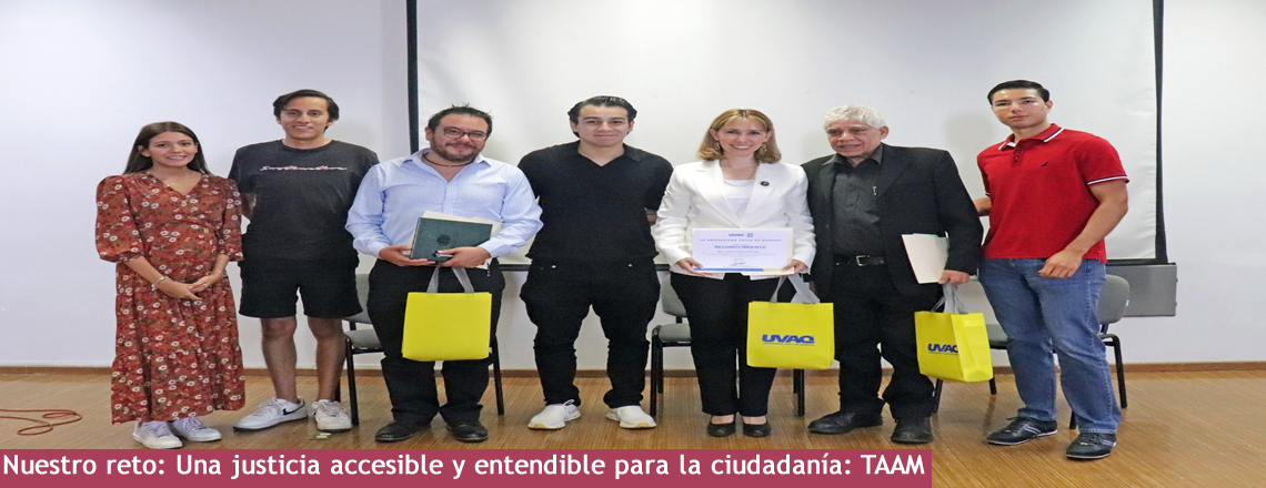 Nuestro reto: Una justicia accesible y entendible para la ciudadanía: TAAM